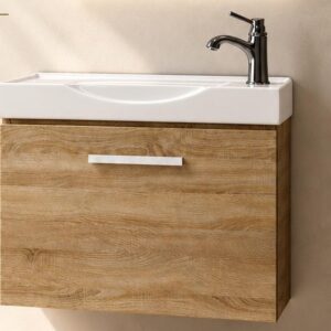 ארון אמבטיה אלון טבעי Natural Oak – SN-01
